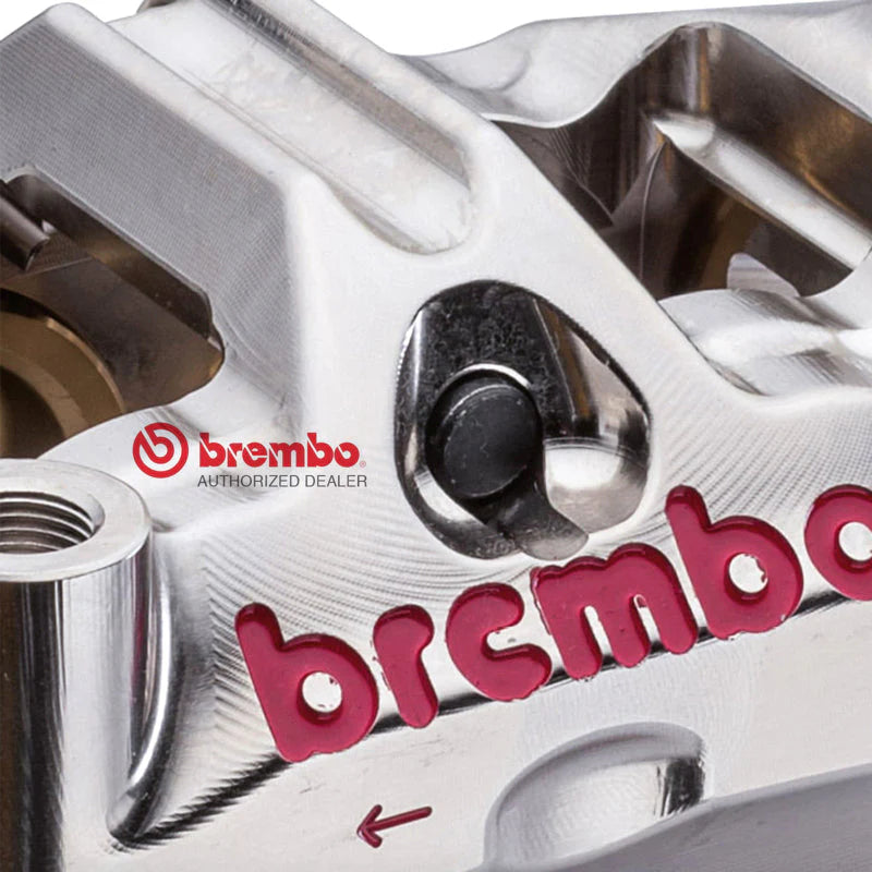 Brembo Racing GP4 RX CNC Nickel Plated Calipers - 108mm