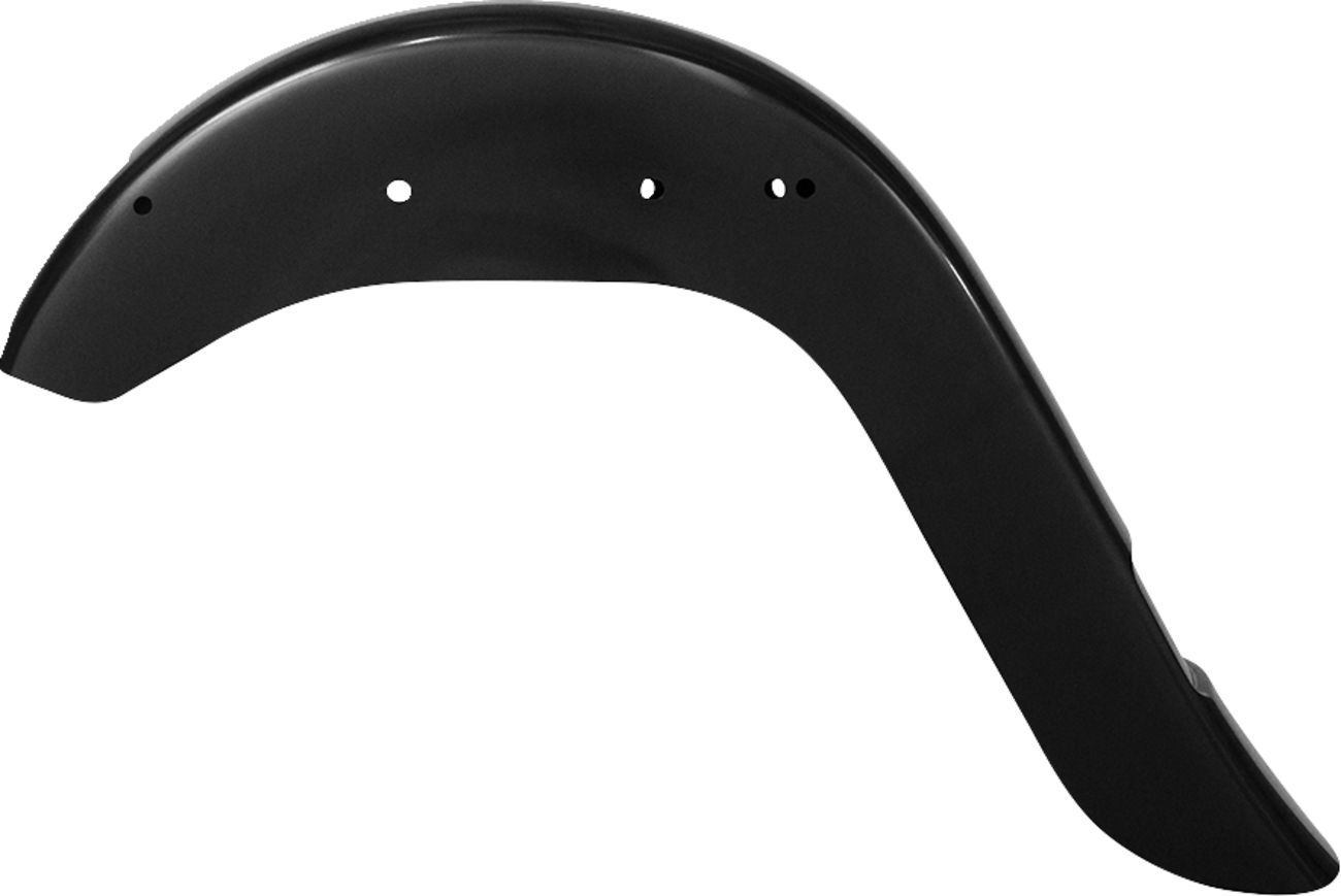 Klock Werks Benchmark Rear Fender - Vicla - Frenched - 9" Extended Rear - Black