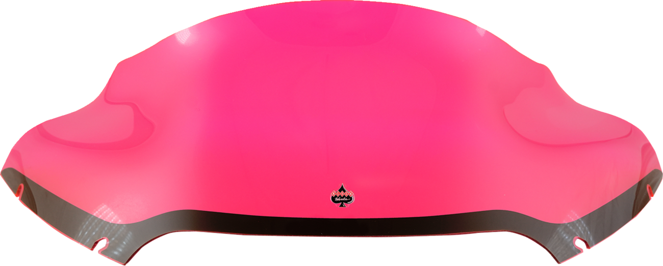 Klock Werks Ice Flare® Windshield - 9" - Pink Ice - '15-'25 FLTR