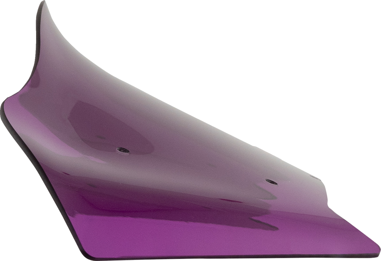 Klock Werks Kolor Flare® Windshield - 8" - Purple - '23-'25 FLHX