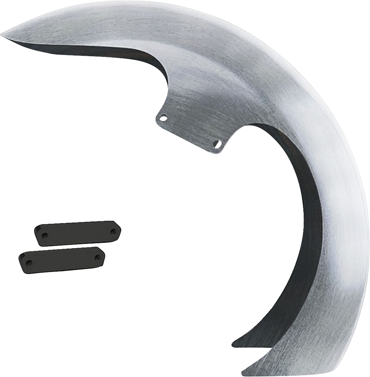 Paul Yaffe Bagger Nation DEI Front Fender - 21" Wheel - With Black Adapters - Touring Models