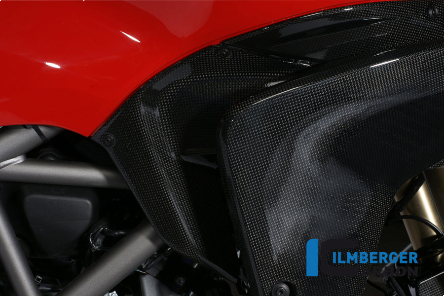 Ilmberger Carbon Air Deflector On Tank Side Panel Right - Gloss