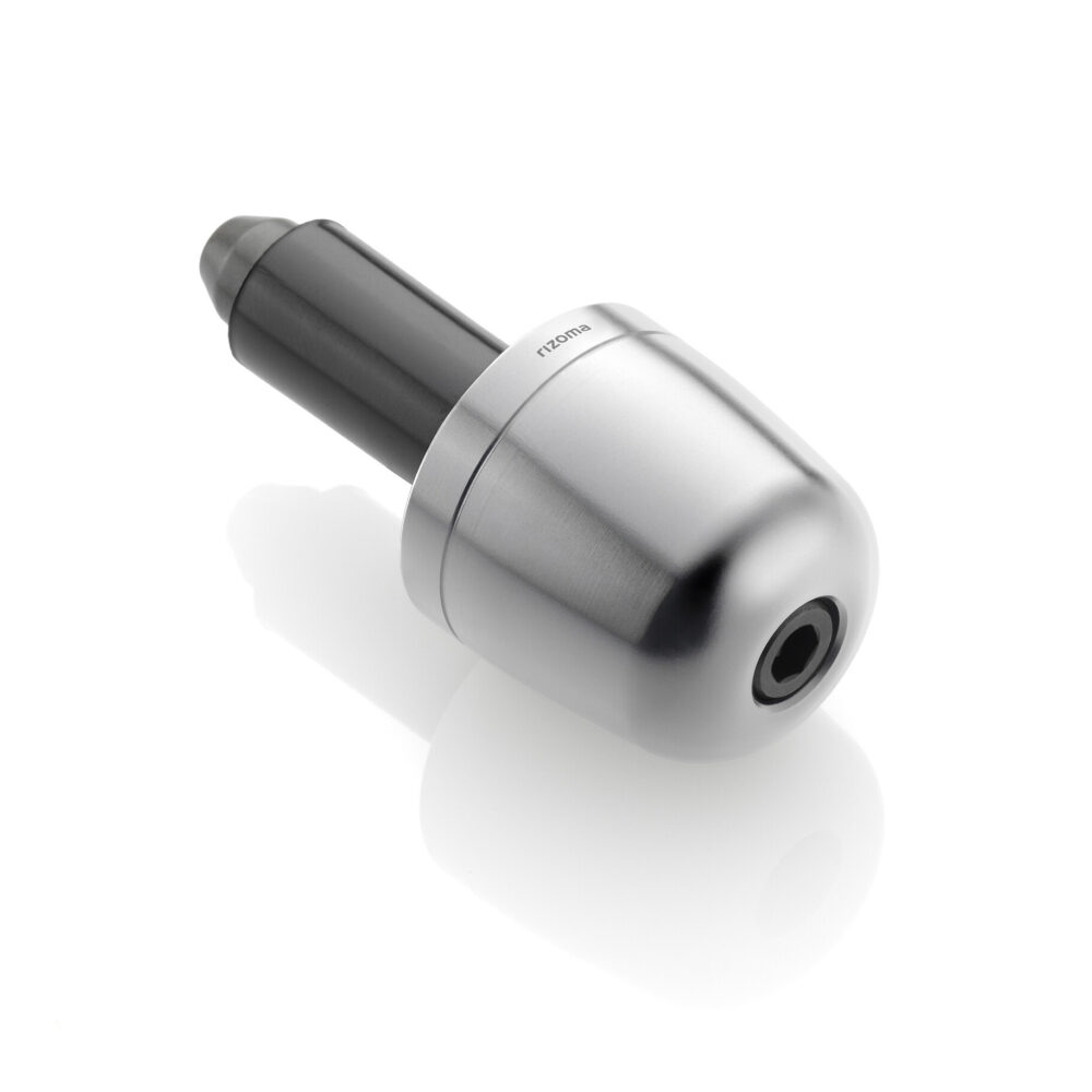 Rizoma Single Bar-End Plug - silver / o-32-mm
