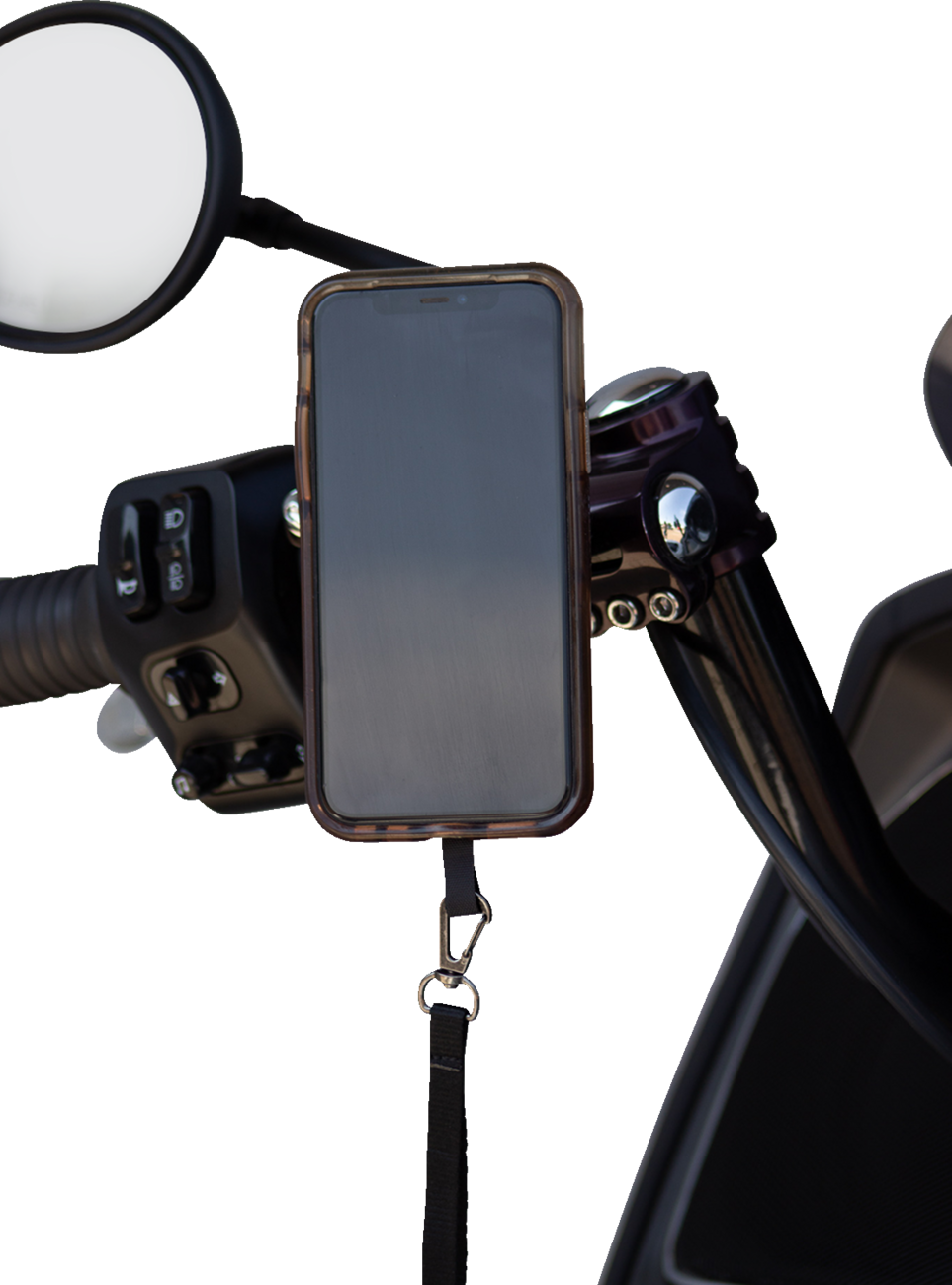 Klock Werks iOmount™ For Indian - Ambidextrous Mount - Black - Challenger/Pursuit