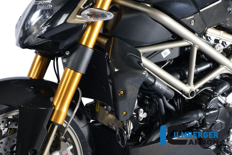 Ilmberger Carbon Water Radiator Cover Left Carbon