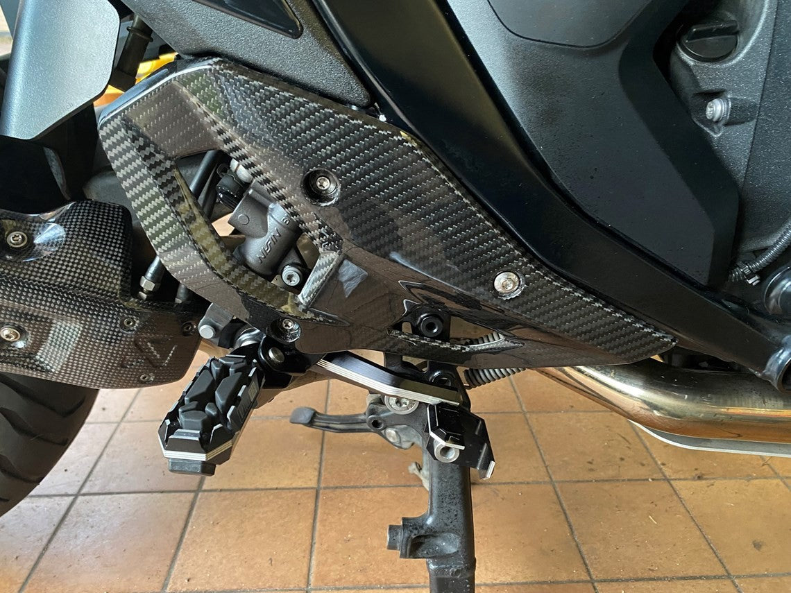 Ducabike DBK CRB181L BMW R1300GS Glossy Carbon Heel Guards