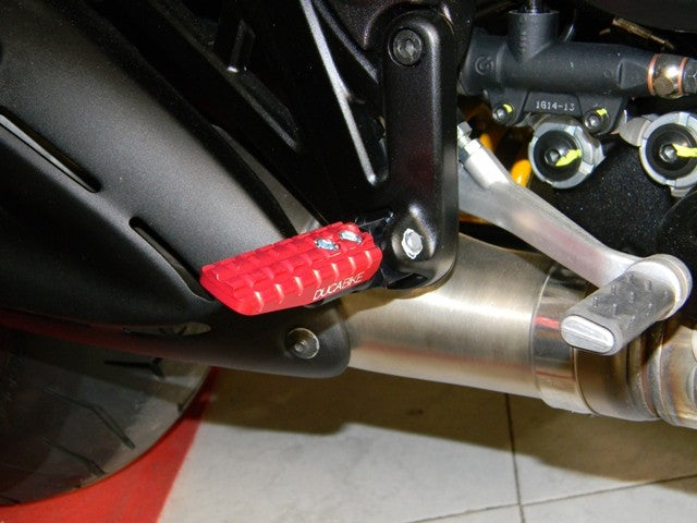 Ducabike DBK PPDVP06 Adjustable Passengers Pegs - RED