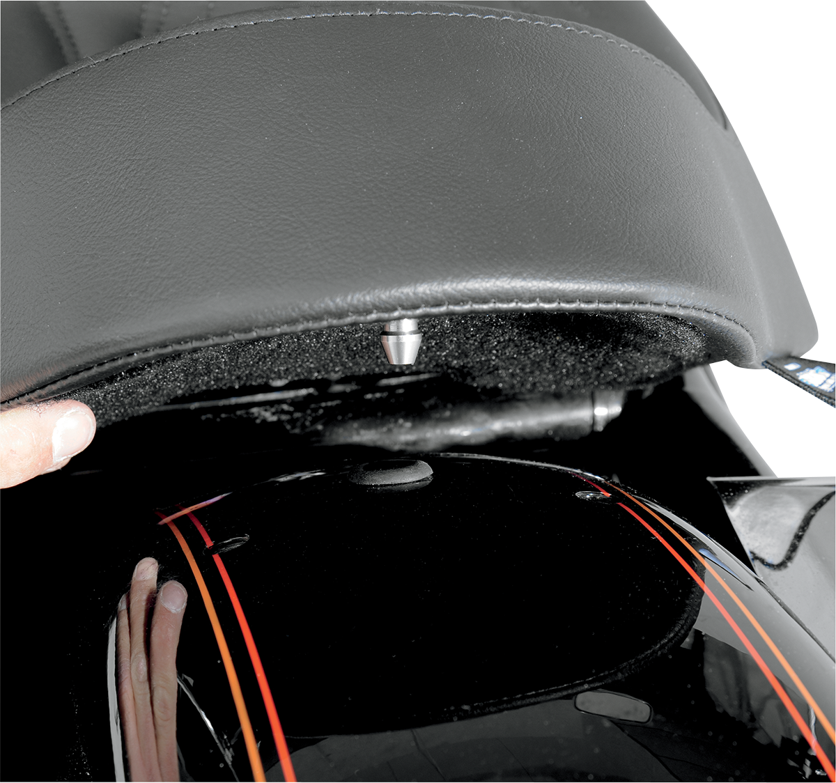 Drag Specialties Seats EZ Mount Solo Seat - Smooth FXR