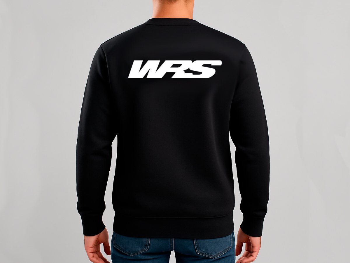 WRS Original Sweatshirt 100% Cotton White Logo