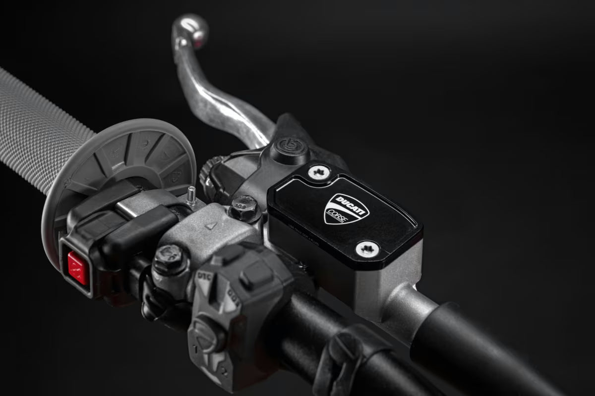Ducati Performance Covers For Brake And Clutch Fluid Reservoirs