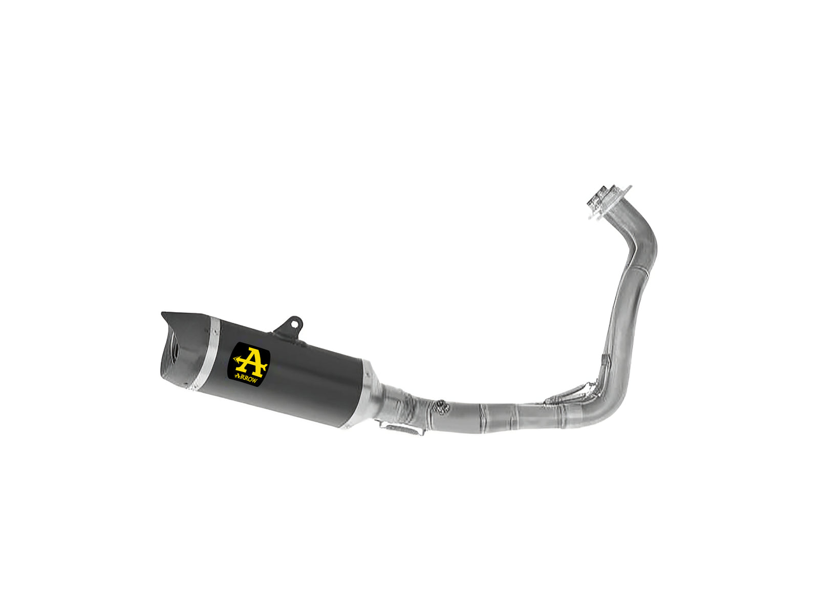 Arrow 71095AKN Full System Racing With Thunder Aluminium Dark Slip Ons