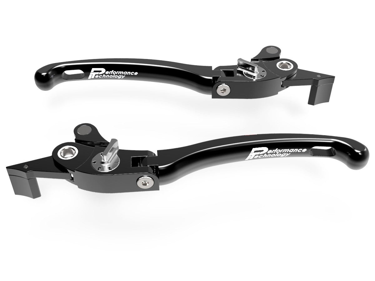 Ducabike DBK LE07 Brake / Clutch Adjustable Levers Eco GP 1 - BLACK-SILVER