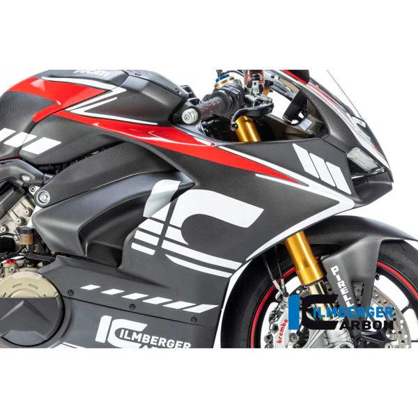 Ilmberger Carbon Fiber Right Side Fairing For Ducati Panigale V4 V4S Speciale