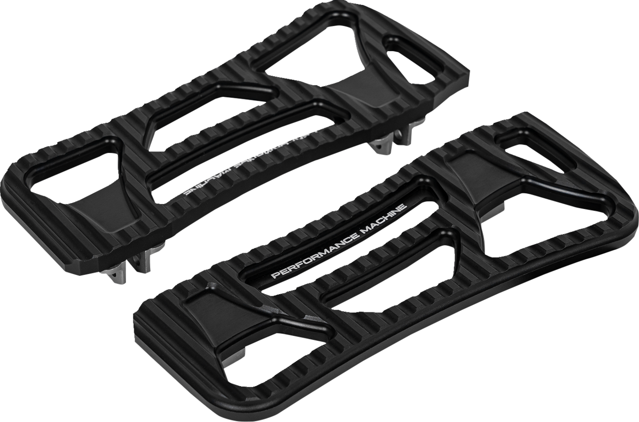 Performance Machine (PM) Drifter Floorboards - Rider - Black Ops - FL
