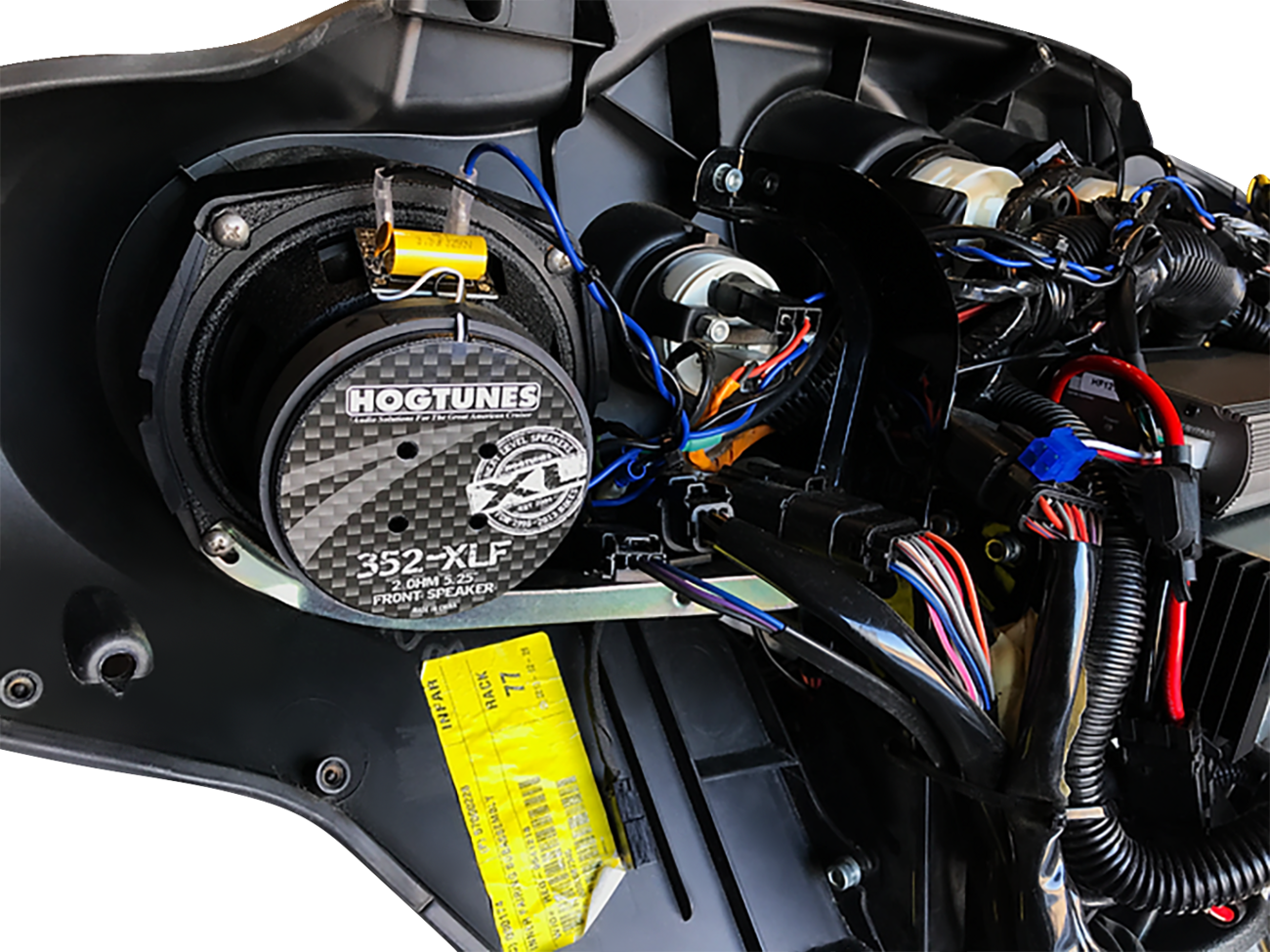 Hogtunes 425 W Dual Amp/ 6 XL Speaker Kit - Harley Davidson