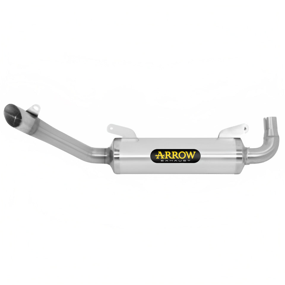Arrow 51509AO Thunder Aluminium Slip On For Stock Headers
