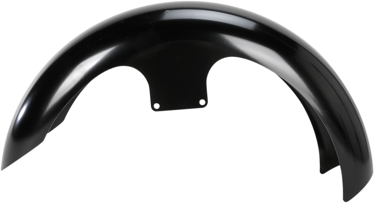 Klock Werks Slicer Front Fender - Black - 19" - HD Dyna/Softail