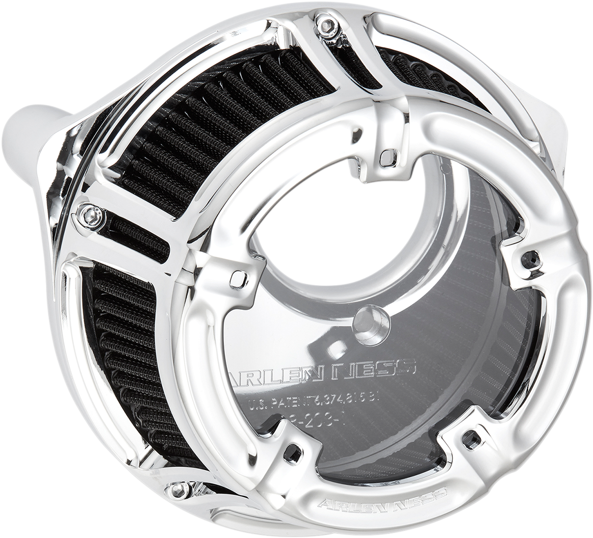 Arlen NESS Method™ Clear Series Air Cleaner - Chrome