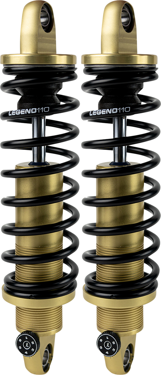 Legend Suspension REVO-A Adjustable Dyna Coil Suspension - 14" - Gold - Heavy-Duty