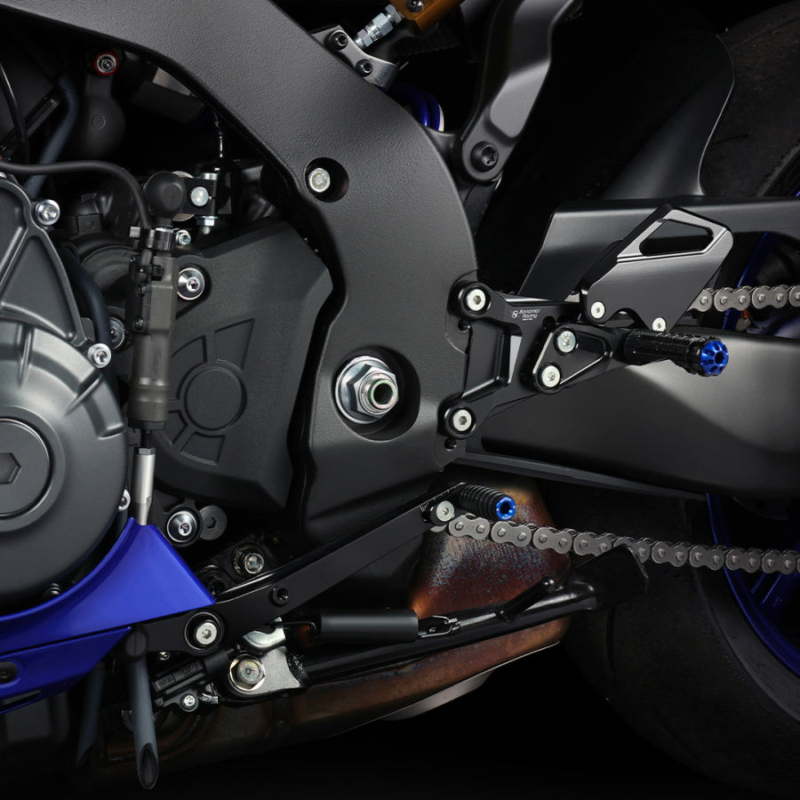 Bonamici Racing Adjustable Rearsets - Yamaha YZF R9