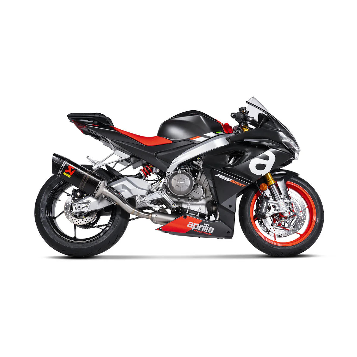 Akrapovic Racing Line Full Exhaust System For Aprilia RS660