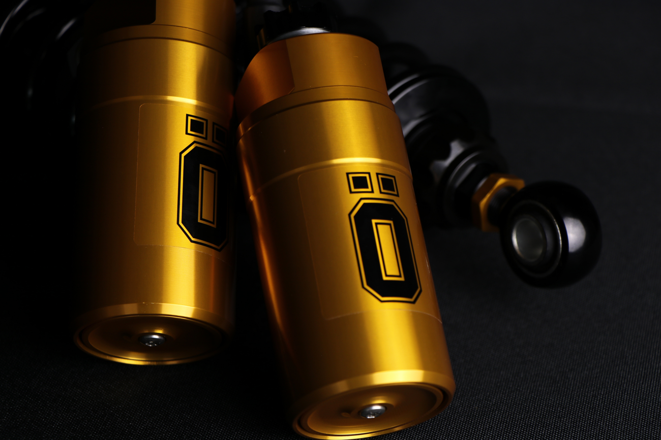 Ohlins Shock Absorber - 13" - Fully Adjustable - STX36 Blackline (HD779)