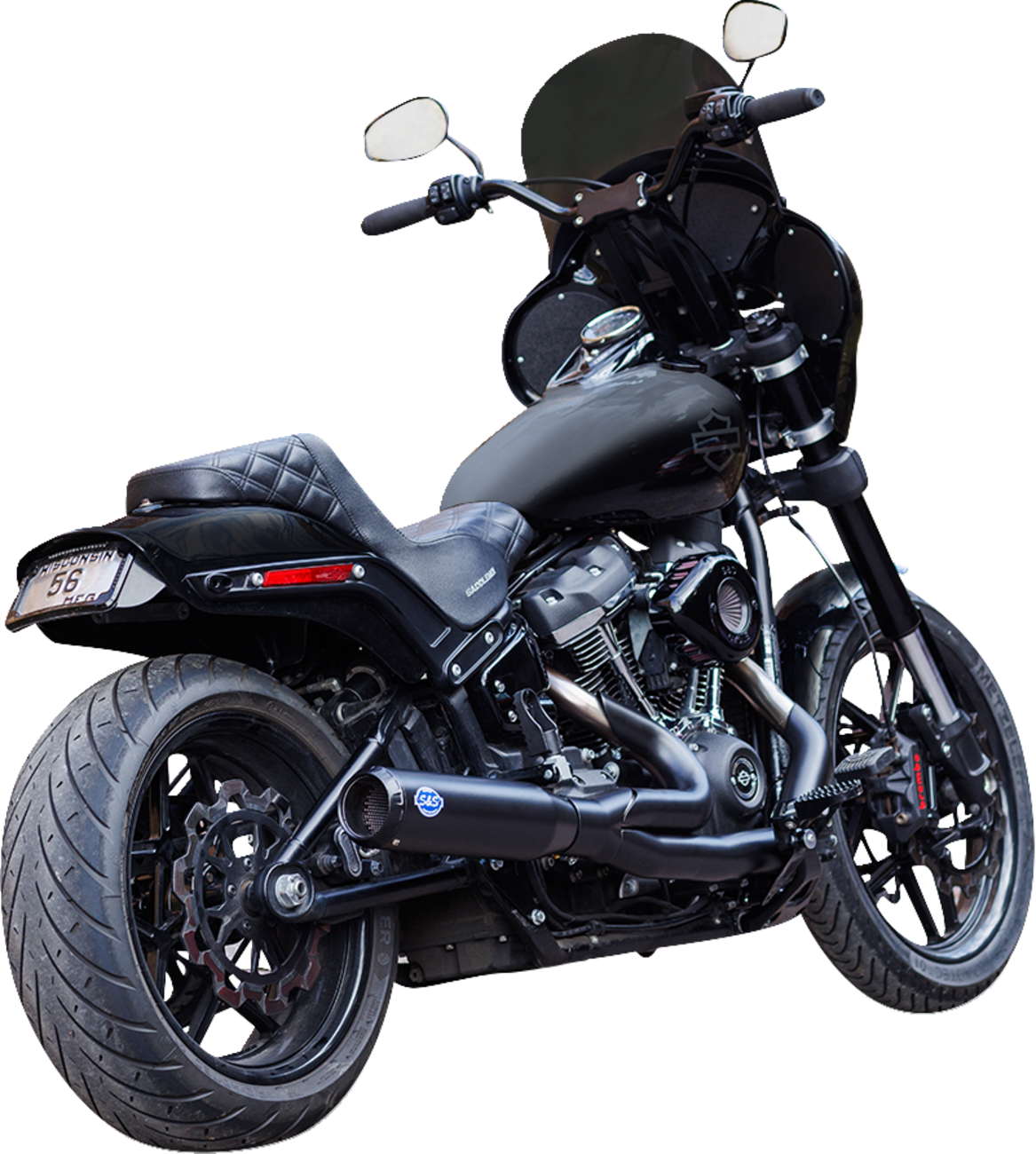 S&S Cycle 2-Into-1 Qualifier Exhaust System