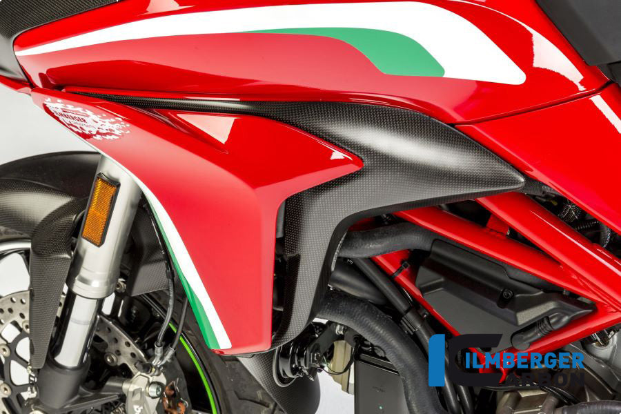 Ilmberger Carbon Air Vent Cover On Sidefairing Left Side - Matte