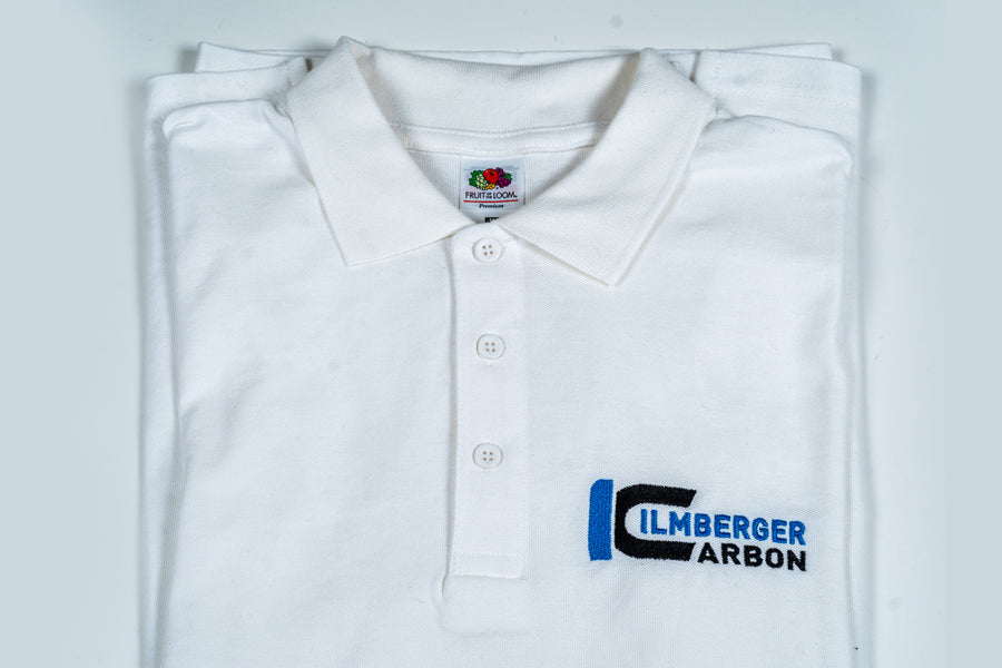 Ilmberger Carbon Poloshirt White