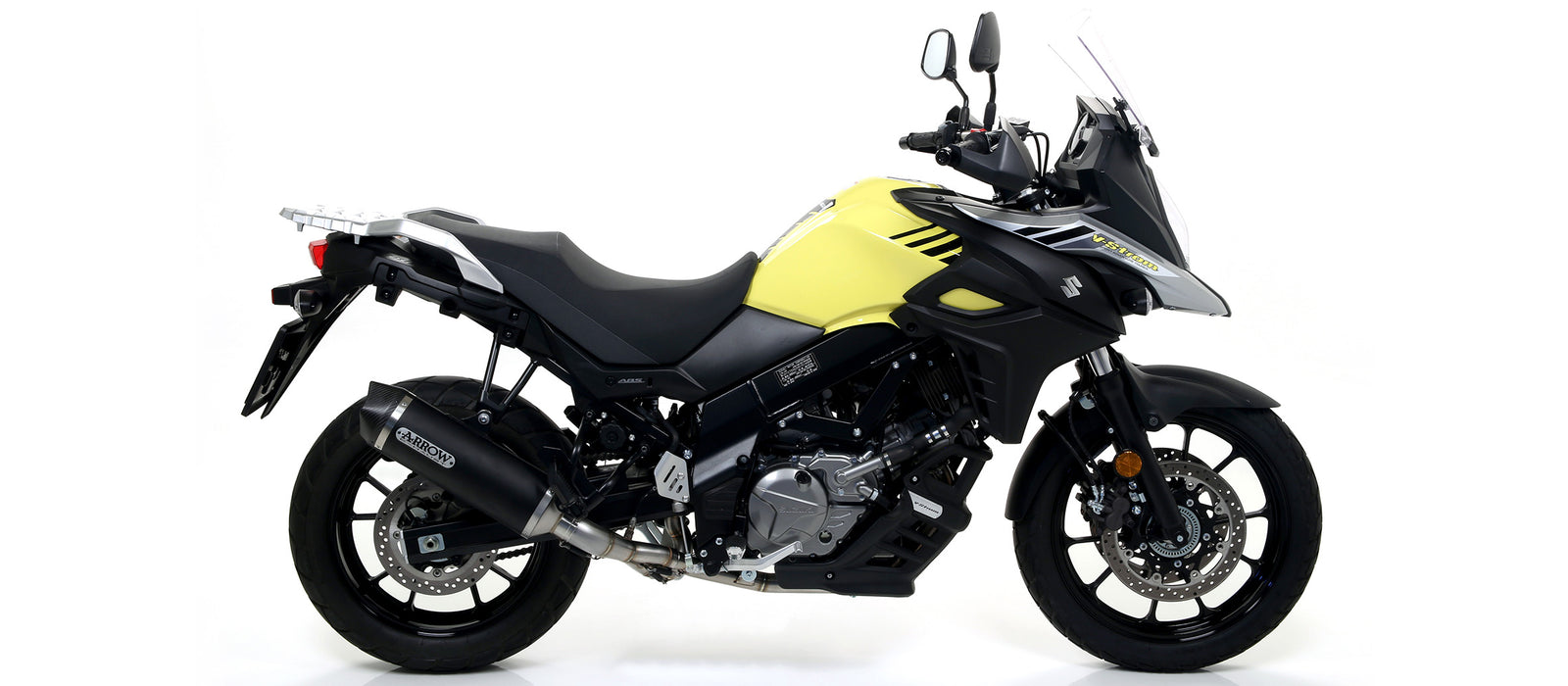 Race-Tech Aluminium Dark" Slip On With Carbon End Cap"