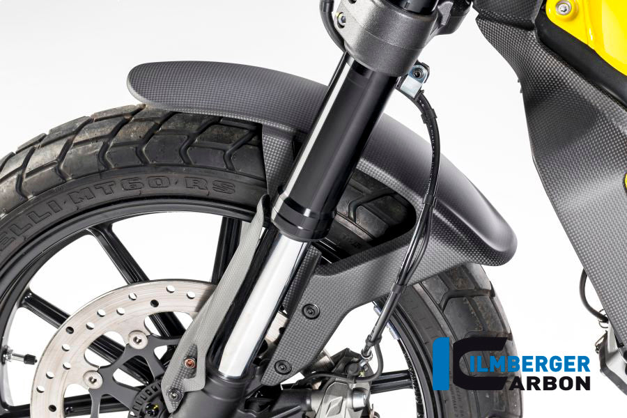 Ilmberger Carbon Front Fender Ducati Scrambler 2016 - Matte