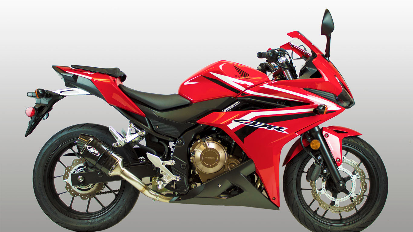 M4 Exhaust Honda-CBR500-2017-Carbon-Full