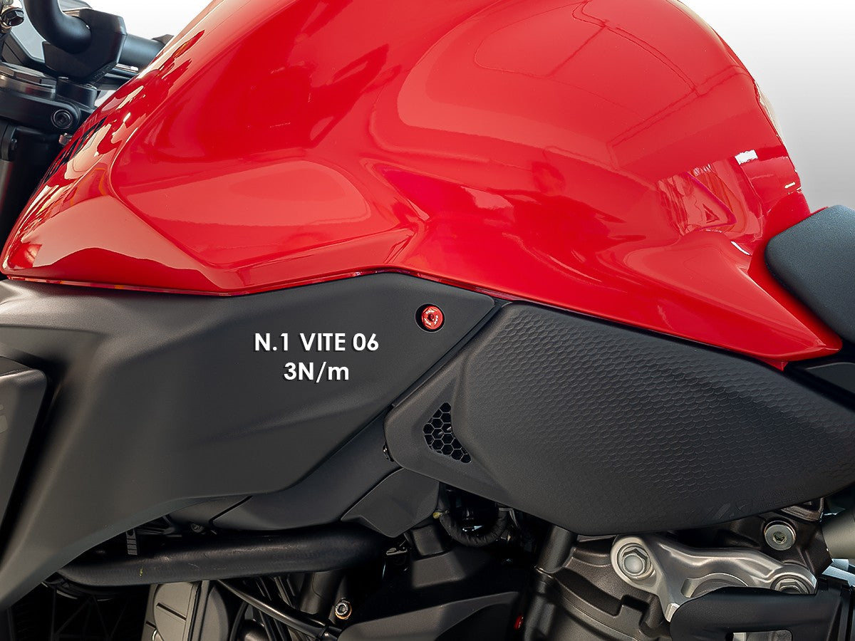 Ducabike DBK CNC Side Fairing Screw Kit Ducati Monster V2 2026