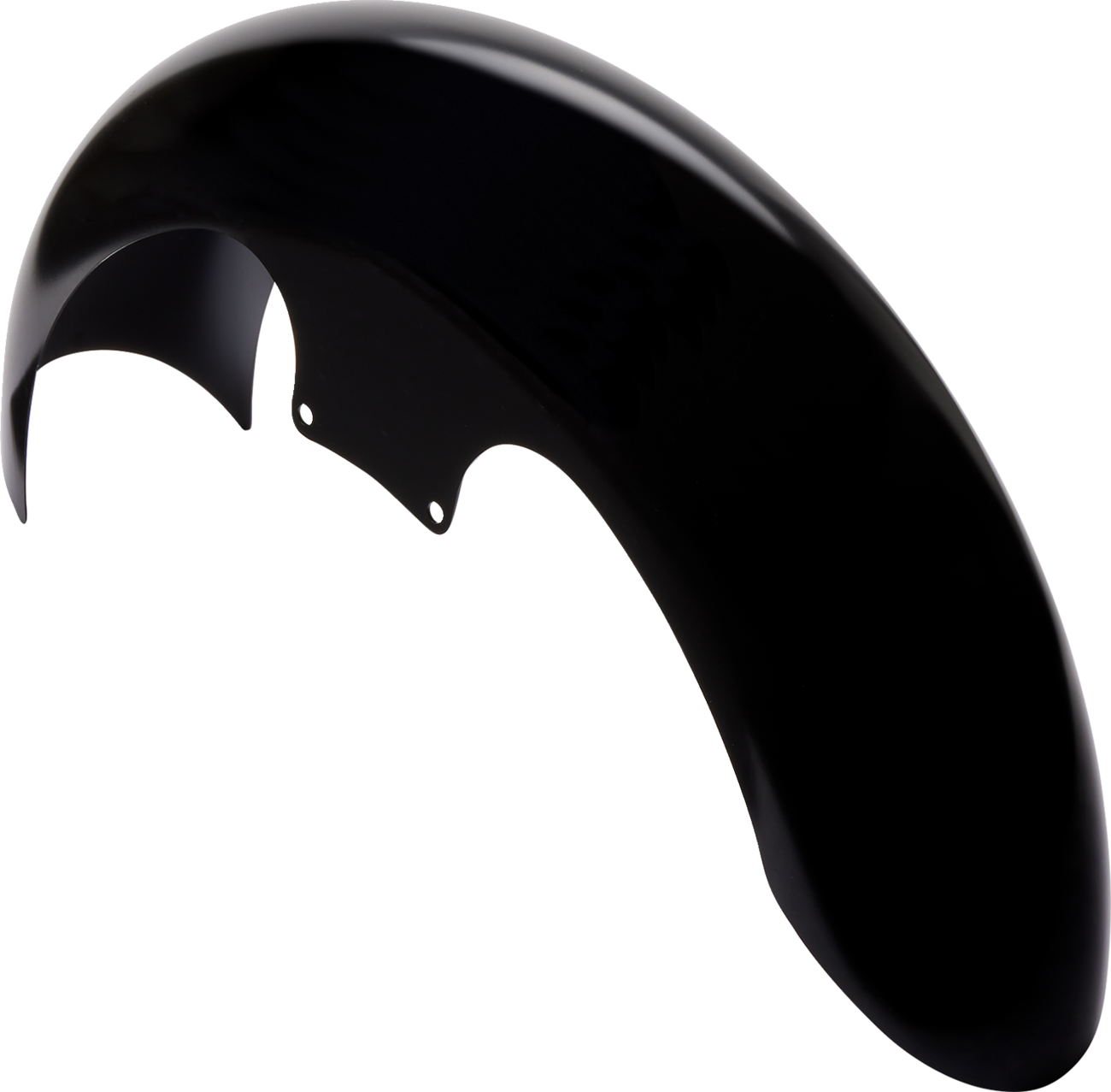 Klock Werks Slicer Front Fender - Black - 16"-19" - HD Touring/Trike