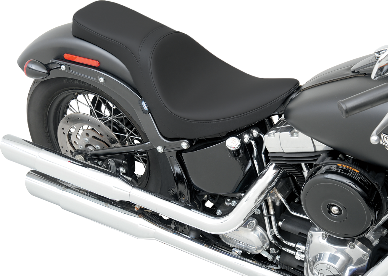 Drag Specialties Seats Predator 2-Up Seat - Smooth - FXS/FLS '11-'17