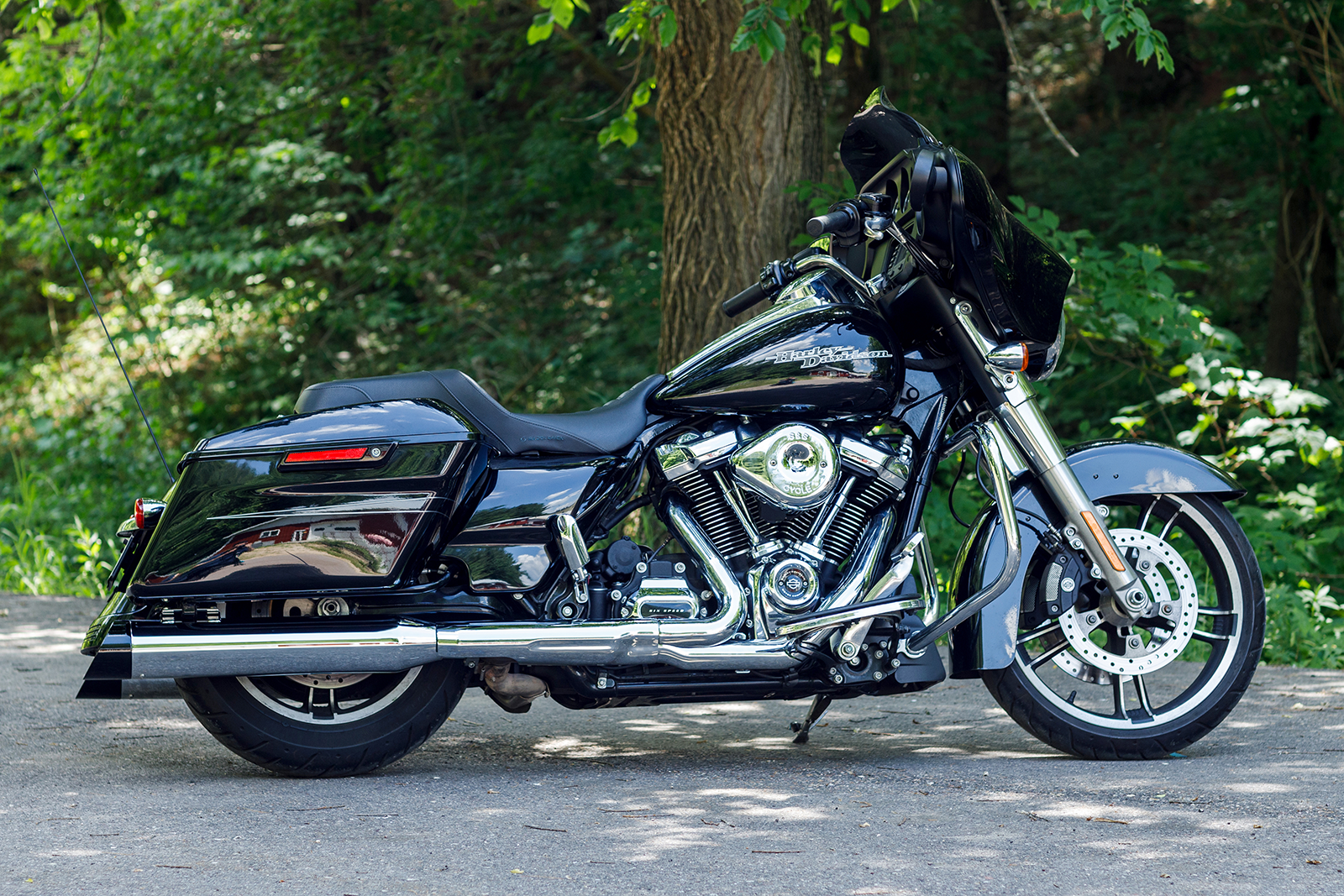 S&S Cycle 4-1/2" Chrome MK45 Cutlass Performance Mufflers