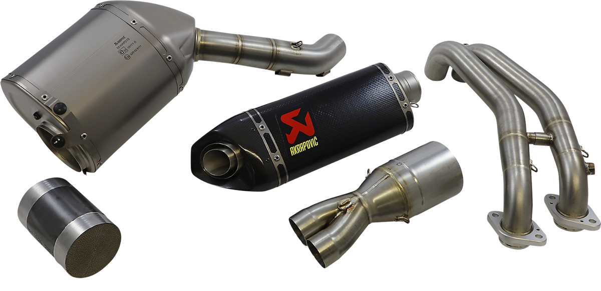 Akrapovic Racing Line Complete Exhaust - Carbon Fiber