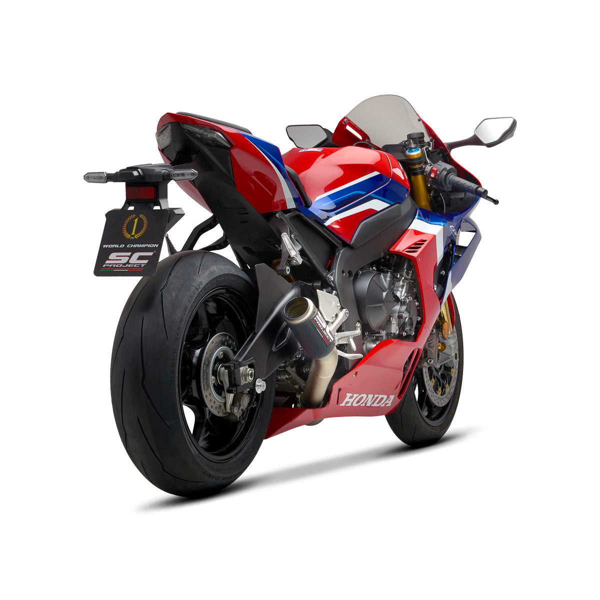 SC Project CR-T Carbon Fiber Slip On For CBR 1000rr-R SP