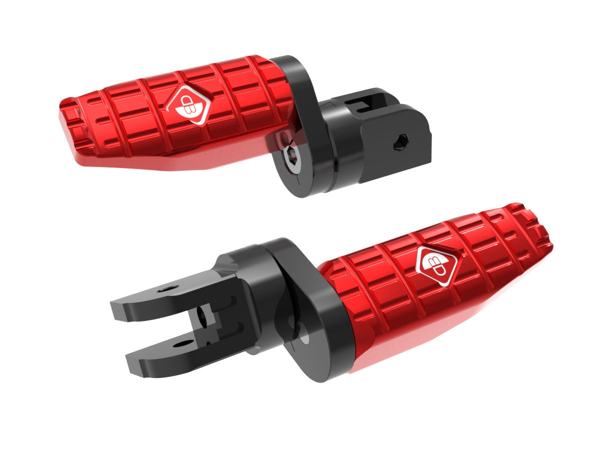 Ducabike DBK KPDM05 Adjustable Sport Pilot Footpegs Kit - RED