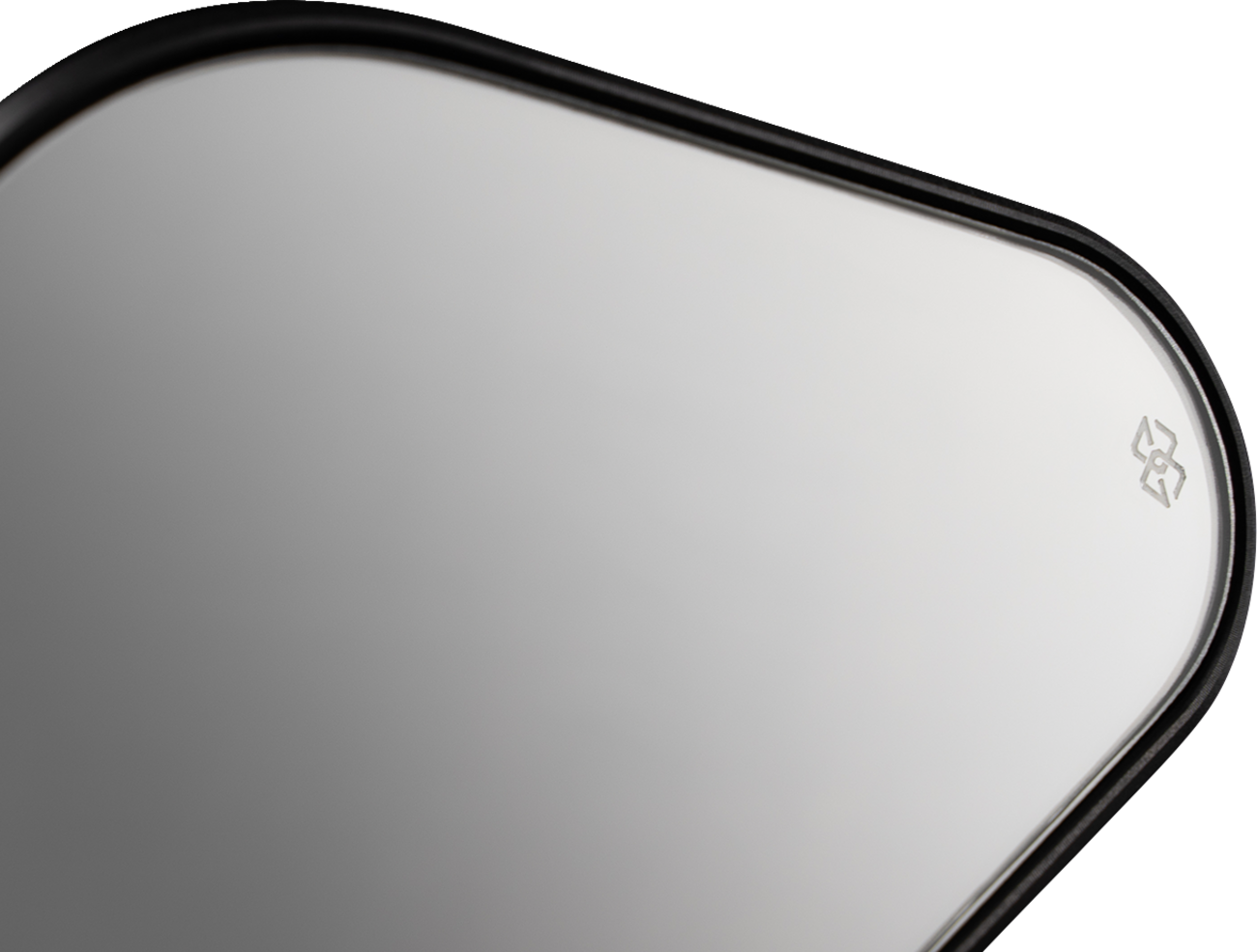 Gilles Tooling Mirror - STRATOS - Side View - Diamond - Black - Right/Left - Each