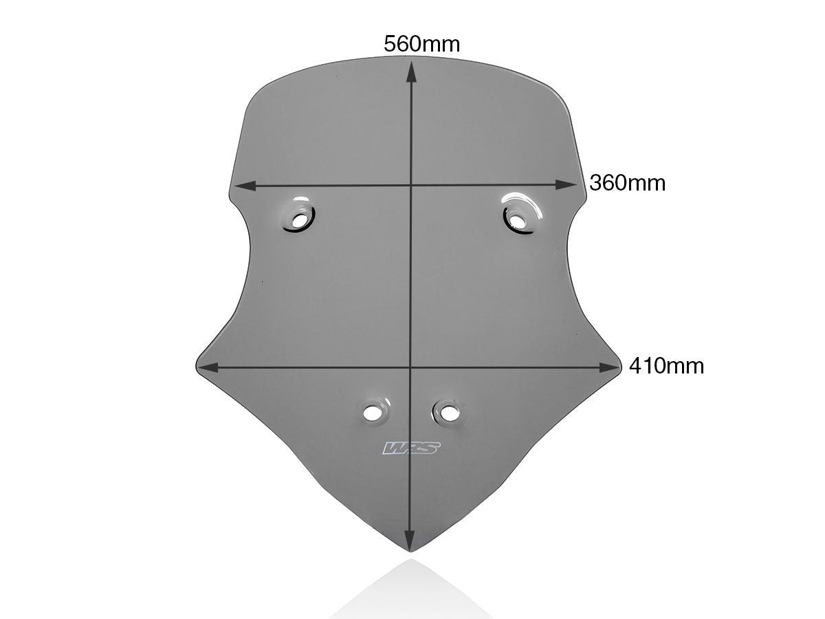 WRS Caponord Windscreen Ducati Multistrada V4 / S / S Sport / Pikes Peak 2020-2026