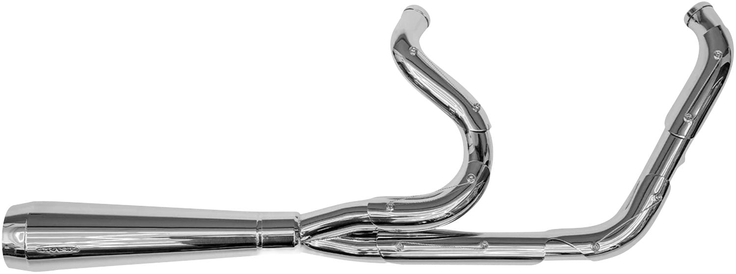Trask 2-Into-1 Assault Exhaust System - Polished / Polished