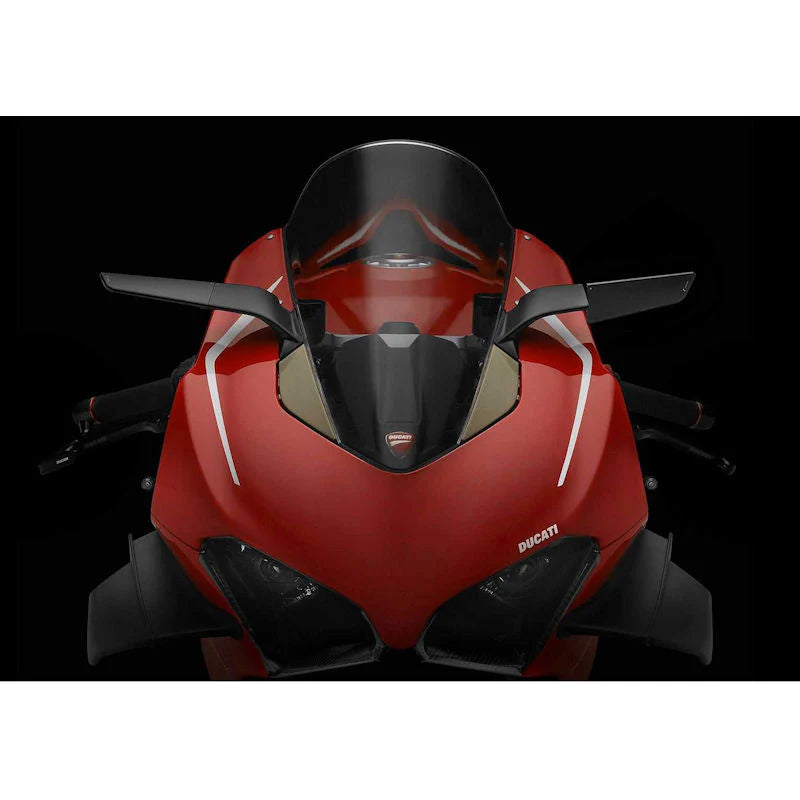 Rizoma Stealth Aero Wing Mirrors For Panigale V4 V4S V4R V4SP