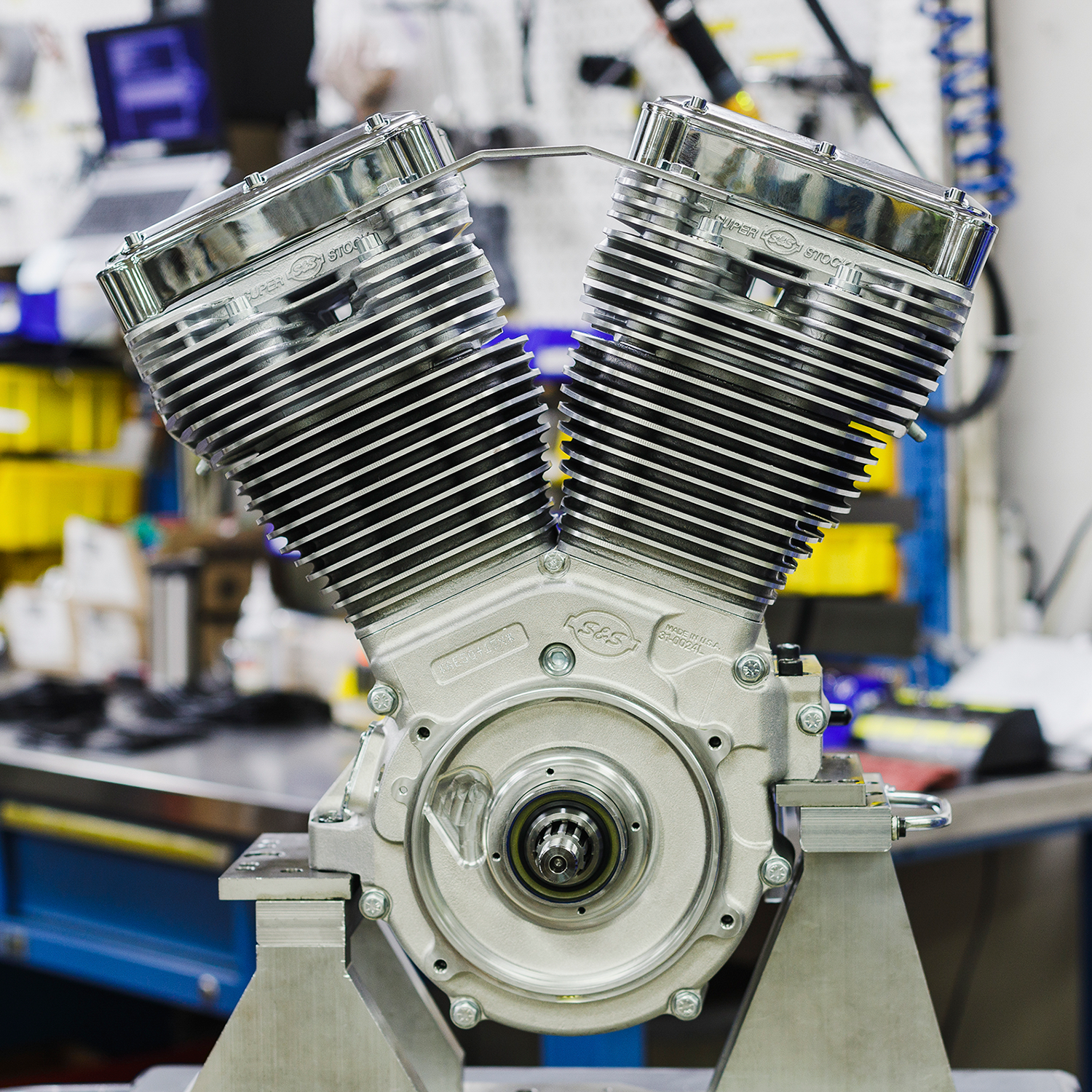 S&S Cycle V124 Long Block Engine