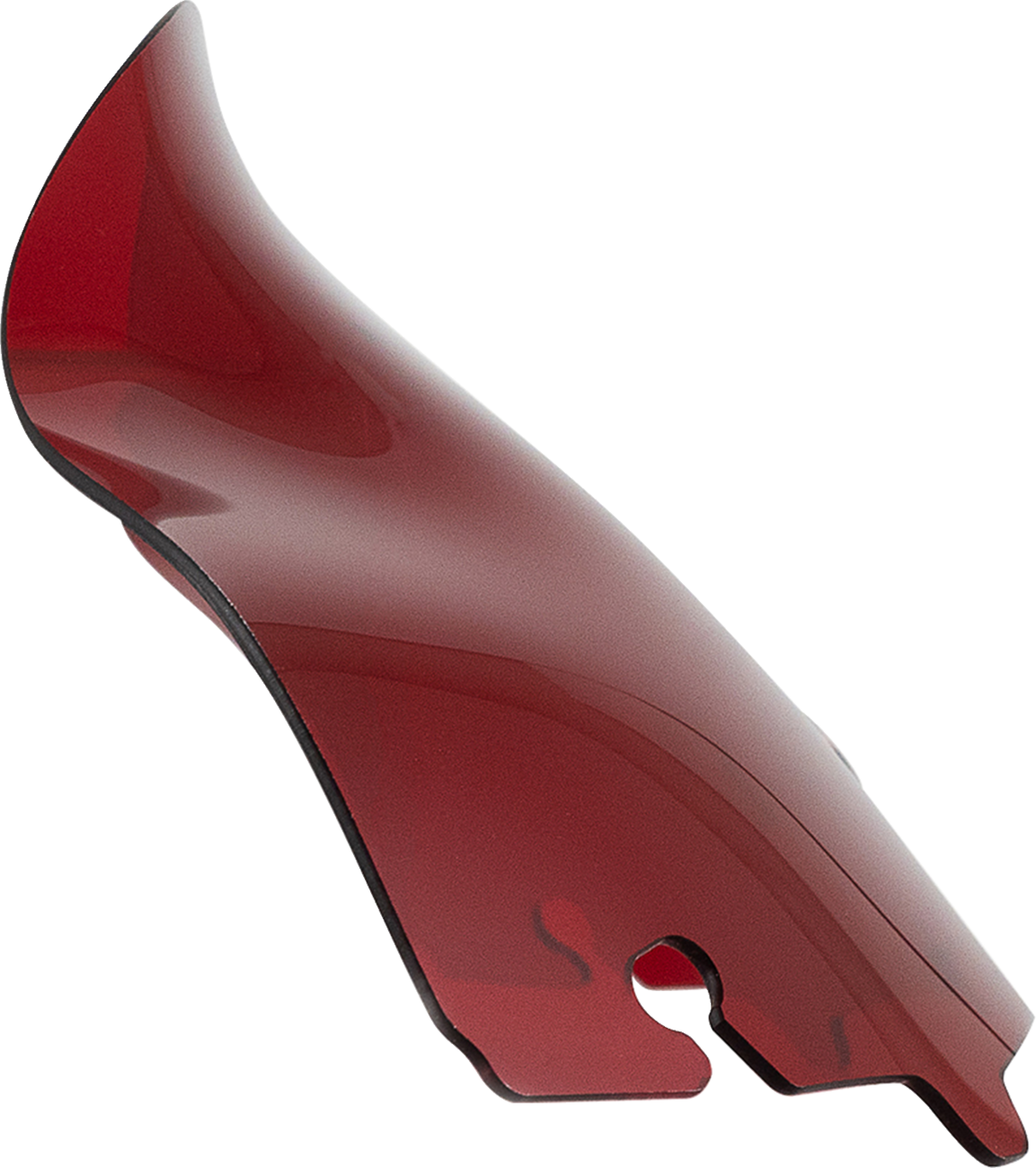 Klock Werks Kolor Flare® Windshield - 6-1/2" - Red - '14-'25 FLH/FLHT/FLHX
