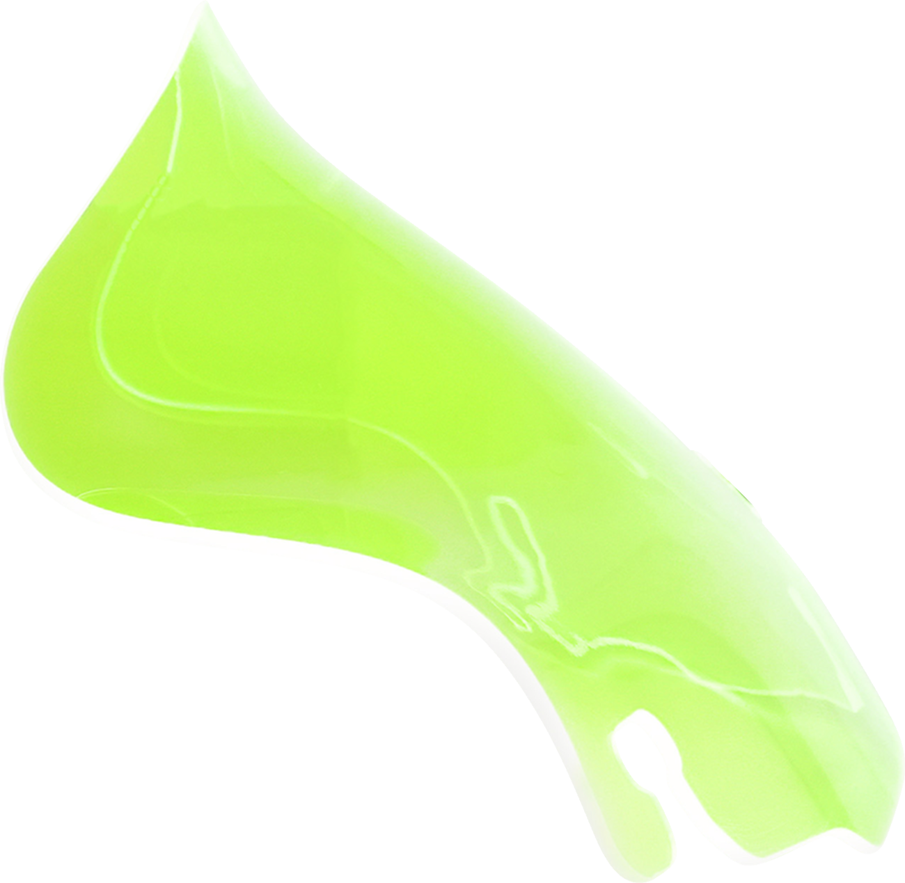 Klock Werks Ice Flare® Windshield - 6.5" - Green Ice - '96-'13 FLHT/FLHX