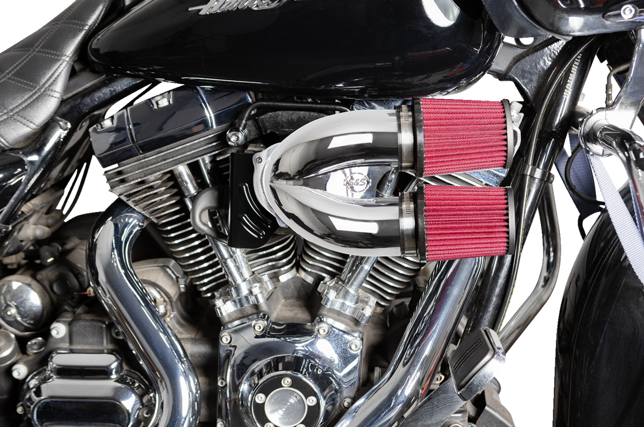 S&S Cycle Tuned Induction Air Cleaner Kit - Chrome