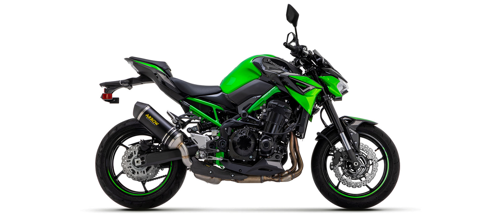 Race-Tech Aluminium Dark" Slip On With Carbon End Cap"