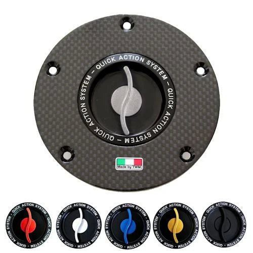 TWM Quick Action Carbon Fiber Gas Cap For KTM - TKTMFP.02