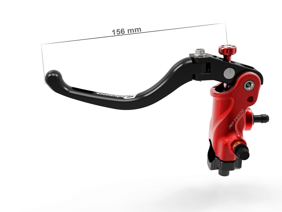 Ducabike DBK HPC Clutch Radial Master Cylinder 3d-Tech - RED / 16 mm. / short / 16 mm.